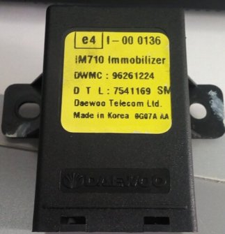 IM710 Immobilizer DWMC 96261224