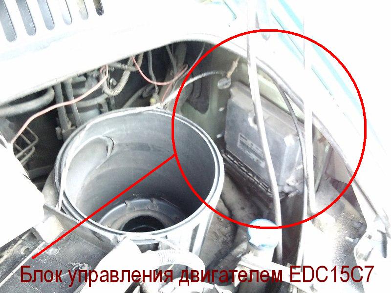 Ducato блок управления двигателем EDC15C7