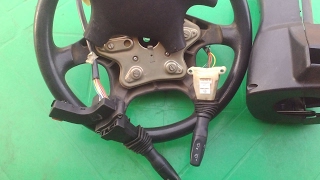 Снятие рулевого колеса на ГАЗ 31105 и подрулевых выключателей.