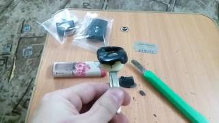 Как пересадить чип родного ключа в выкидной (Mazda 3)