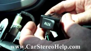 How to Toyota Matrix Aux Jack Repair 2009 - 2013 replace repair