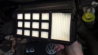 Установка дополнительного салонного фильтра VW Polo Sedan