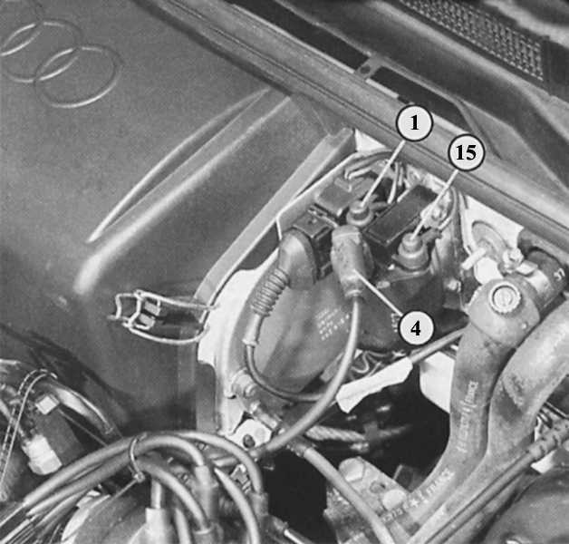  Диагностика системы зажигания Audi 80