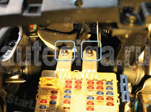 Установка автосигнализации на Kia Sportage 2011, ключ, МКПП