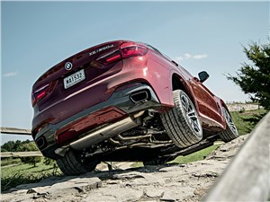 Предпросмотр bmw x6 2015 вид сзади снизу