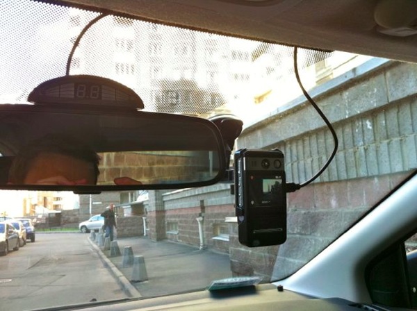 focus15 Питание видеорегистратора от плафона внутреннего освещения Форд Фокус 2