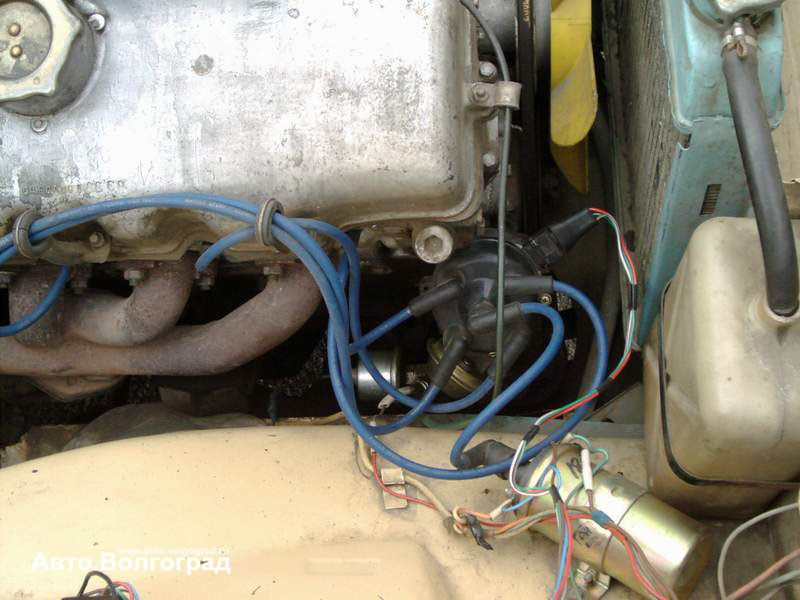 Система зажигания двигателя мод. 331 москвич (иж) ода (2126).