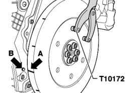 10.5.7 Проверка системы блокировки рычага селектора и замка зажигания Volkswagen Touareg