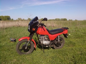 Скоростной предел мотоцикла Сова - 107 км/ч
