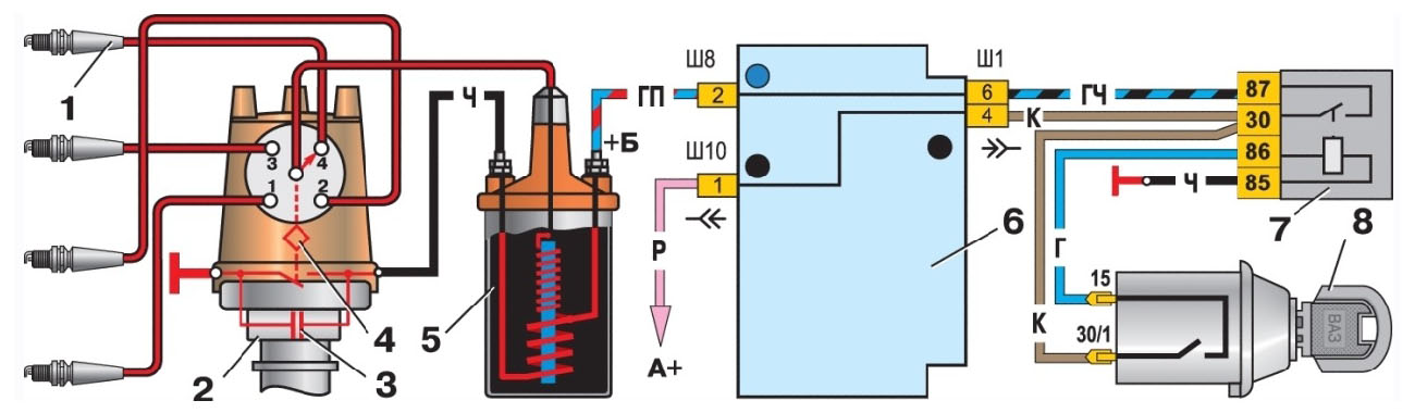 Электропроводка ваз 2106 схема эл проводки • сам автоэлектрик.
