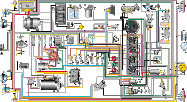 электропроводка уаз 31512