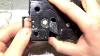 Ремонт концевика замка Пассат Б5 - VW Passat B5 Door Lock Repair