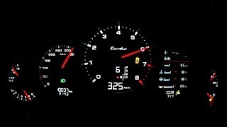 Porsche Panamera Turbo 2014 - acceleration 0-310 km/h, top speed test and more
