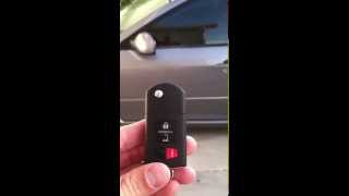 Mazda 6 Keyless Entry Reprogramming Key Fob