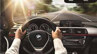 Что такое Head-Up Display (HUD) и как он работает в автомобилях BMW? (Русские субтитры)