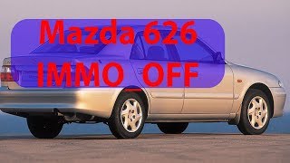 Отключение иммобилайзера RF4D, mazda 626