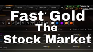 FASTEST GOLD HANDS DOWN!! (NEW)CROSSOUT STOCK MARKET!