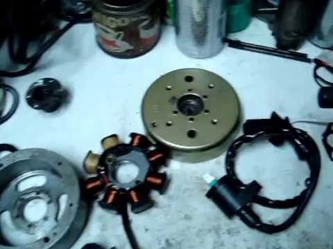 лодочный мотор Салют установка зажигания (часть 1)