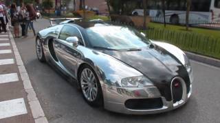 0-100 Bugatti Veyron Pur Sang Acceleration in Monaco