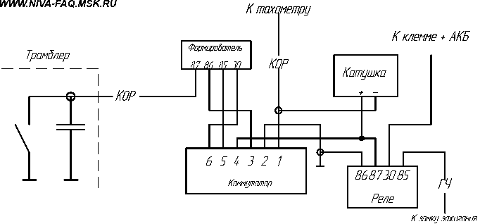 Схемы двухконтурного системы зажигания ваз 2108 — drive2.