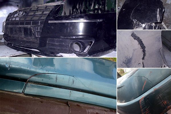 Как запаять бампер? Дельные советы без воды