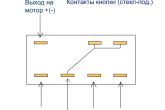 схема кнопки ЭСП ВАЗ 2110