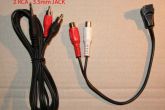 переходник IP BUS и 2RCA на 3,5 jack