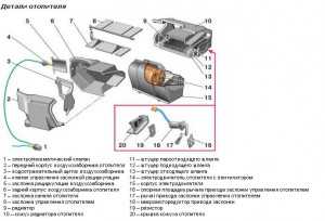 motoreduktor zaslonki otopitelya vaz 2110 kak proverit 4 - Как проверить моторедуктор заслонки отопителя ваз 2110