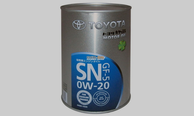 Тест масла для современных двигателей Toyota 0w20