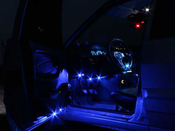 Освещение салона автомобиля светодиодами своими руками