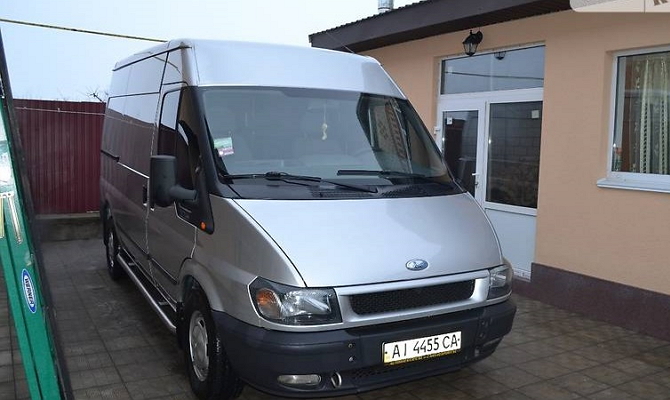 Хромированные подножки Ford Transit