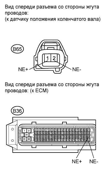 Схема датчика коленвала ваз 2110