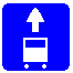 Знак 5.14 Полоса для маршрутных транспортных средств